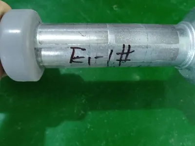Mark number on the sample